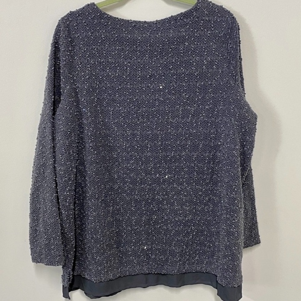 Apt 9 Gray V-Neck Sweater Sz 2X - Picture 2 of 5